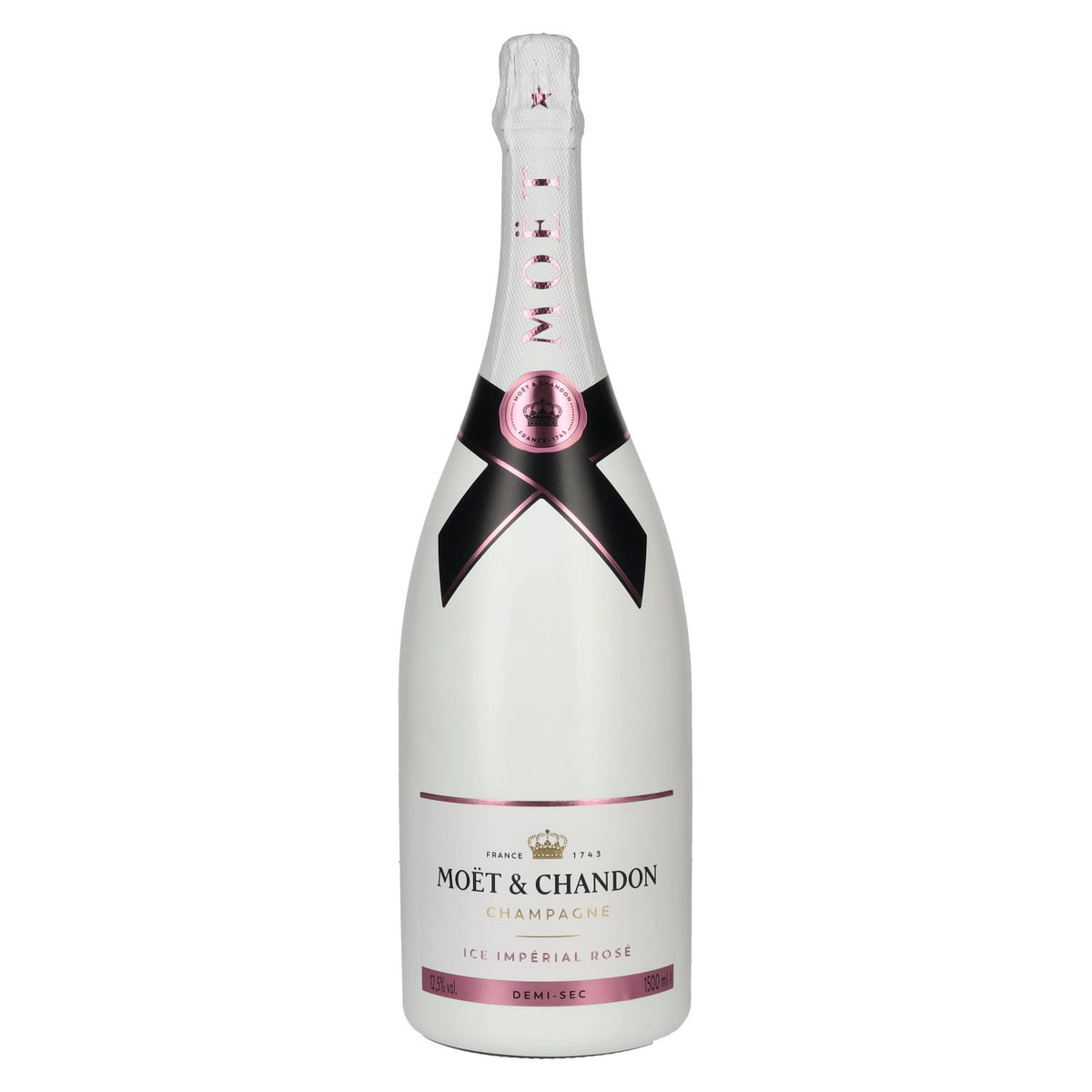 Champagne Moët &amp; Chandon ICE IMPÉRIAL ROSÉ Demi-Sec 12,5 % vol. 1,5 l