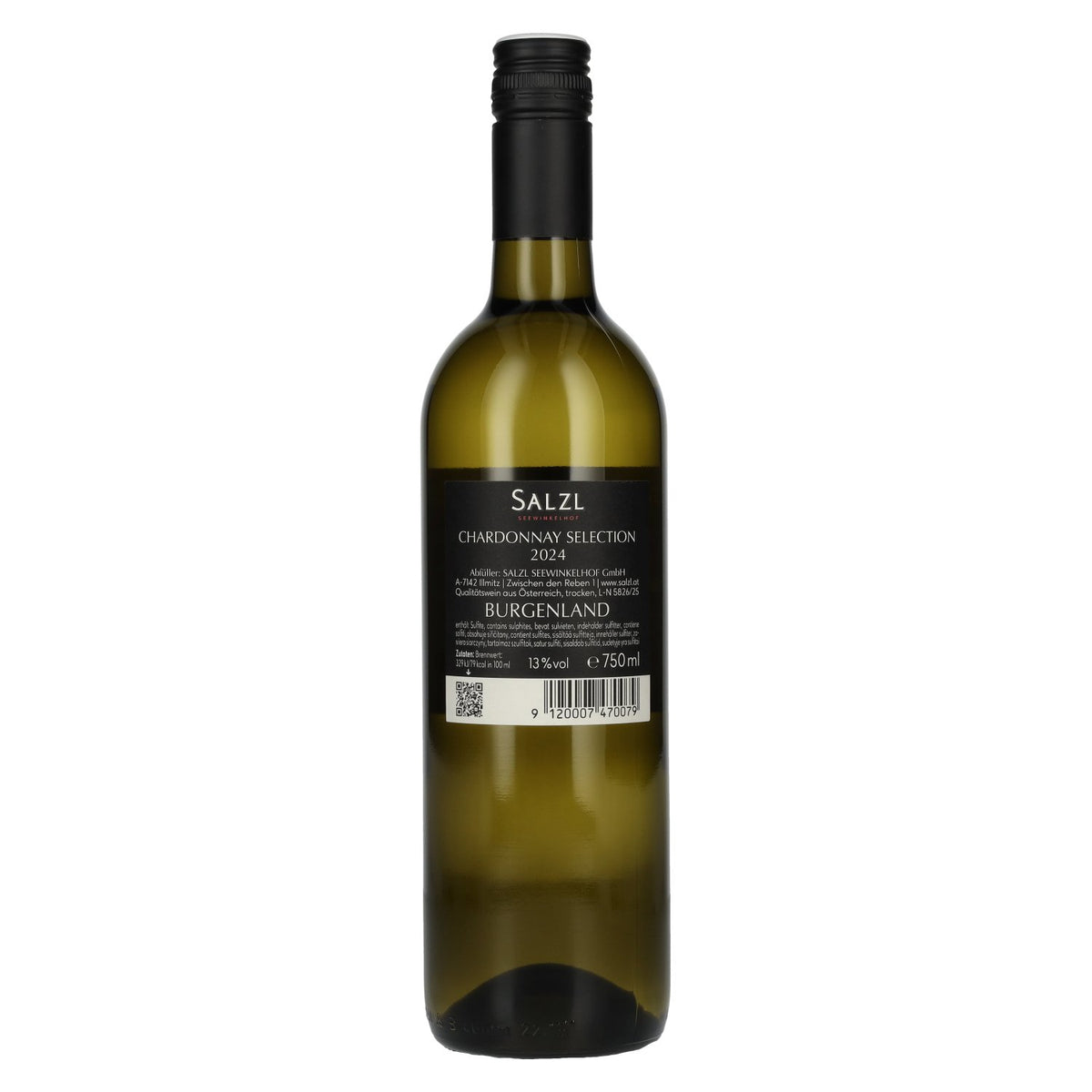 Salzl Chardonnay Selection 2024 13% ABV 0.75 l