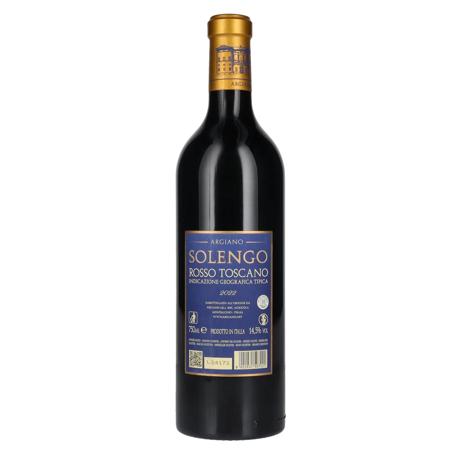 Argiano Solengo Rosso Toscano IGT 2022 14,5% Vol. 0,75l