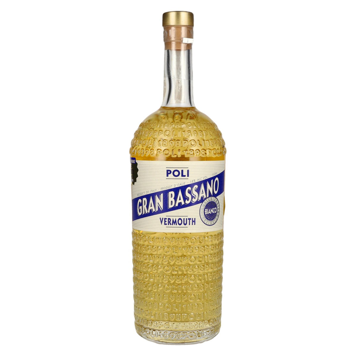 Poli Gran Bassano Bianco Vermouth 18 % vol. 0,75 l