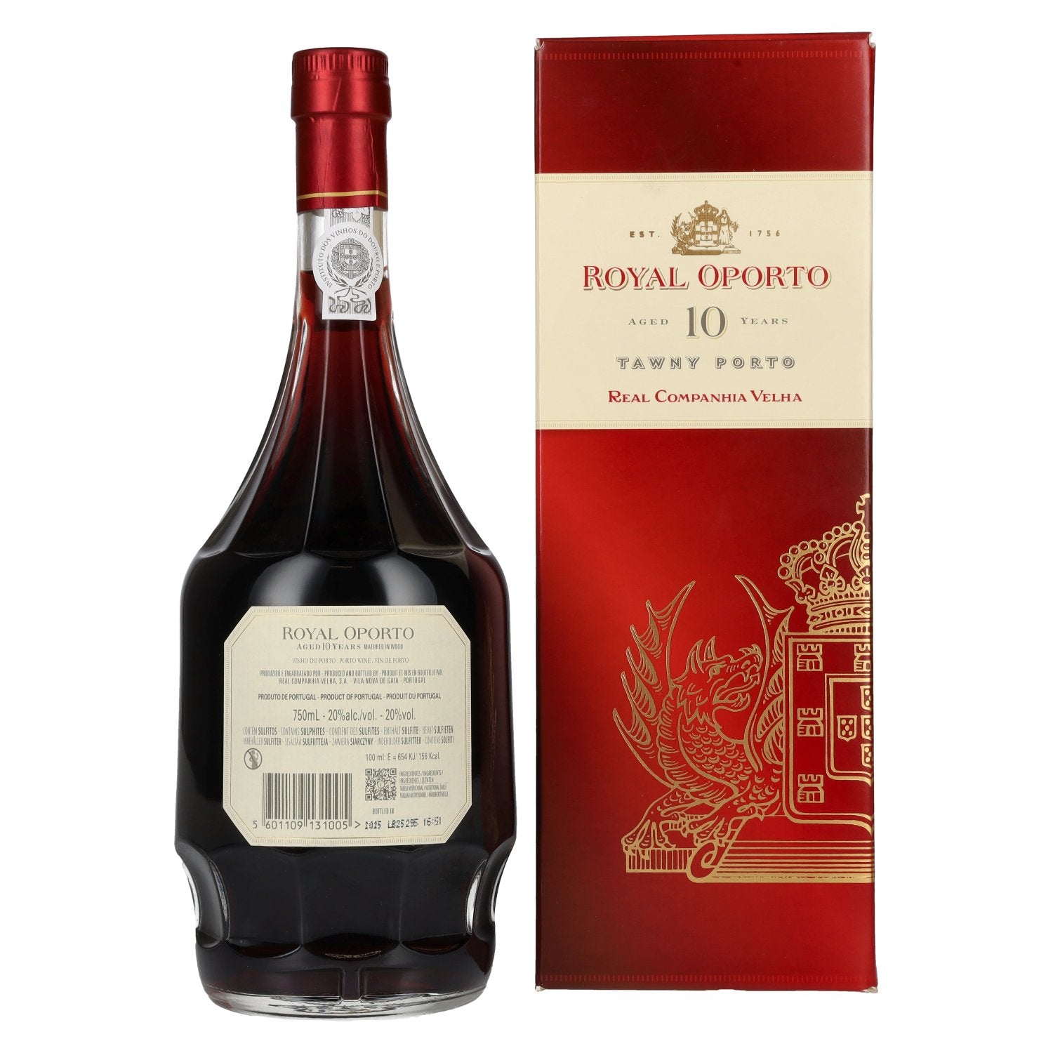 Royal Oporto 10 Years Old Tawny Porto 20% Vol. 0,75l in gift box