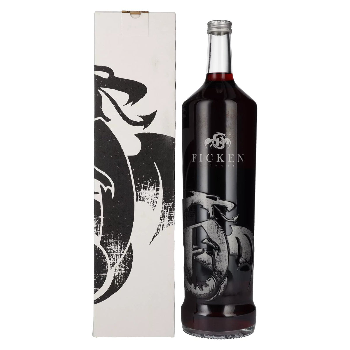 Ficken Liquors Édition Dragon 15 % vol., 3 l, dans un coffret cadeau