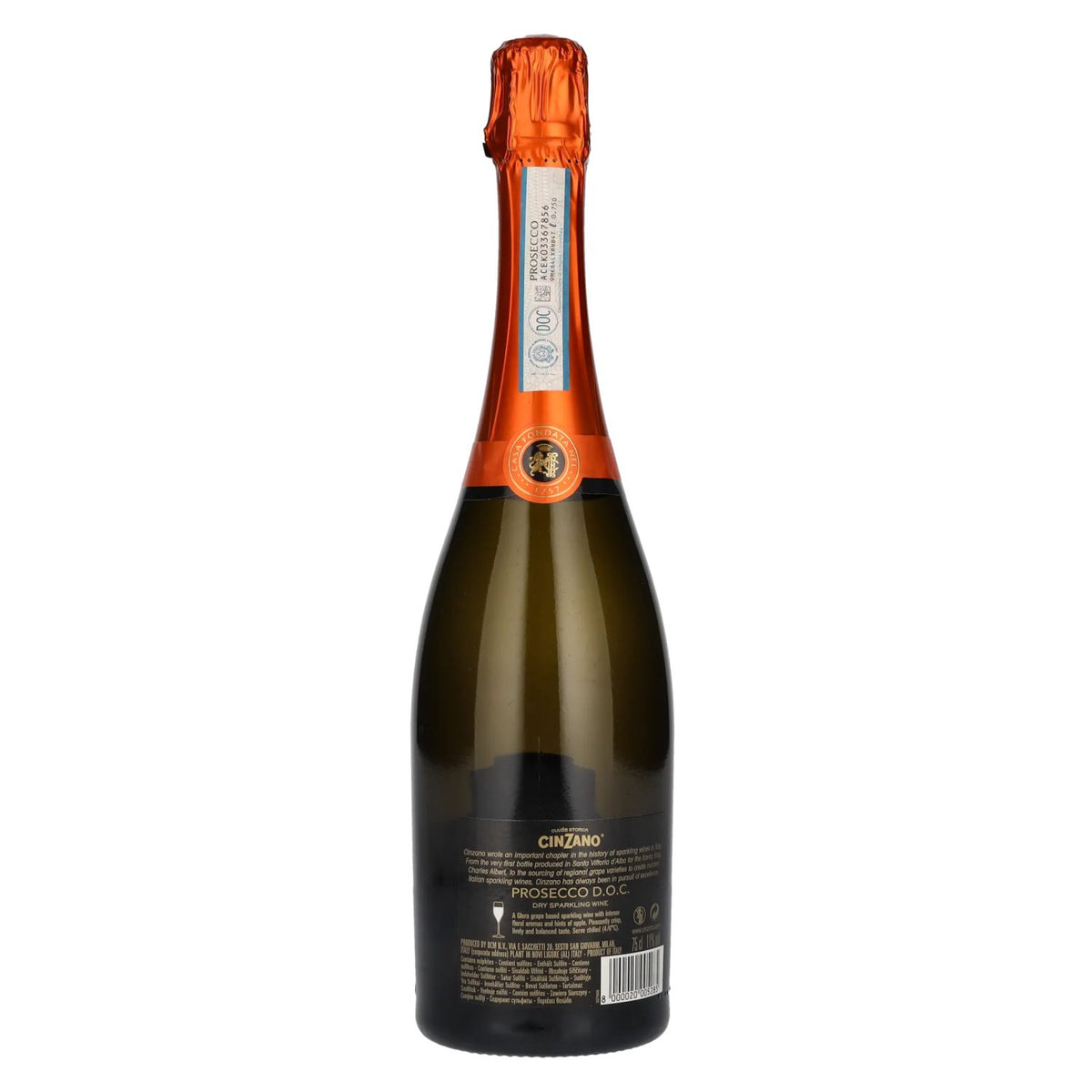 Cinzano Prosecco Spumante Dry DOC 11% vol. 0.75 l