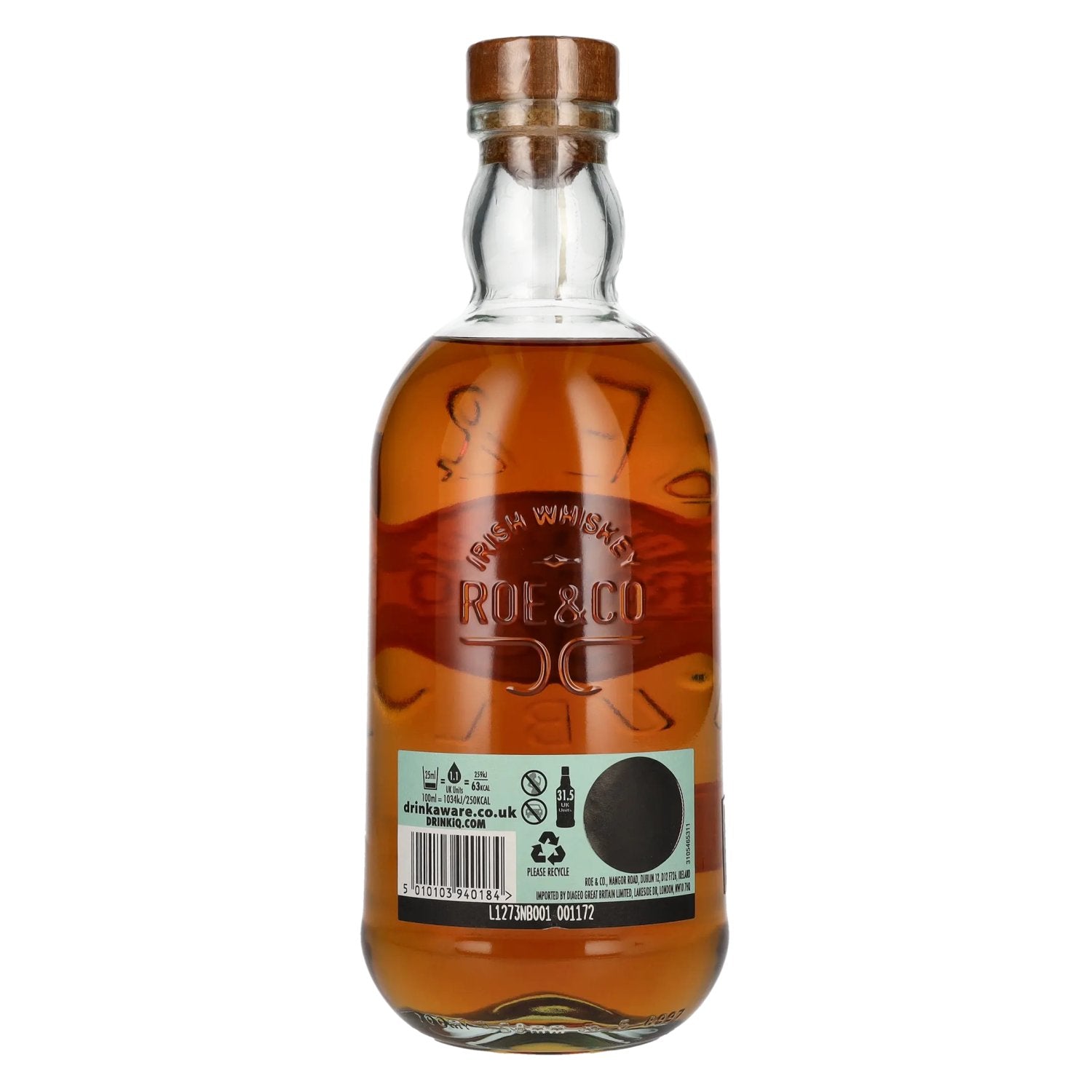 Roe & Co Blended Irish Whiskey 45% Vol. 0,7l