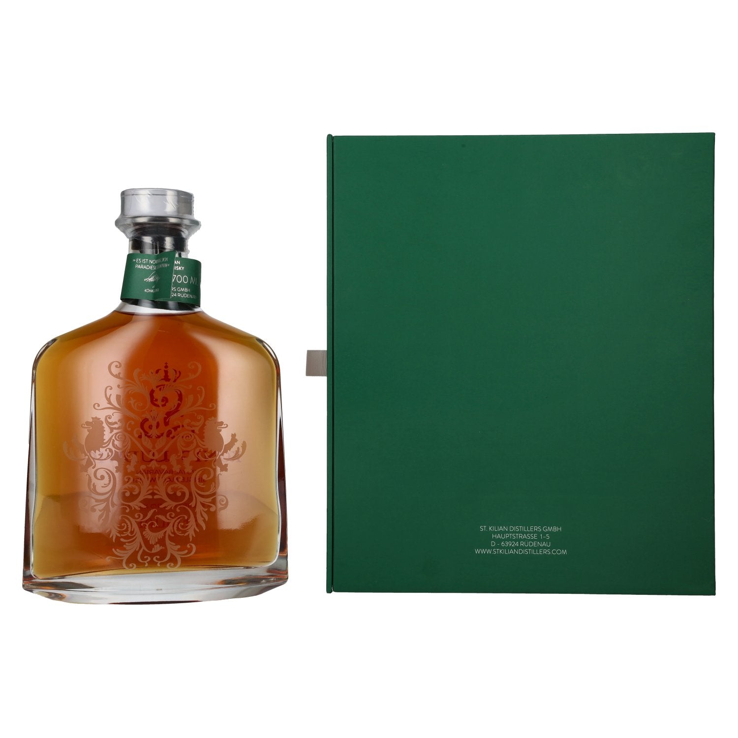 St. Kilian KÖNIG LUDWIG Single Malt Whisky Ex-Sherry Pedro Ximénez 53,5% Vol. 0,7l in Geschenkbox