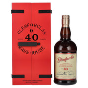Glenfarclas 40 Years Old Highland Single Malt Scotch Whisky 43% Vol. 0,7l in geschenkverpakking