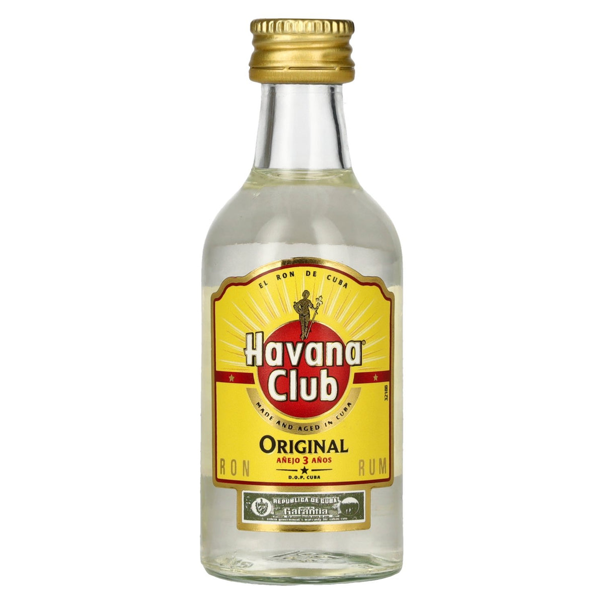 Havana Club Añejo 3 Años Rum 37,5% vol. 0,05 l