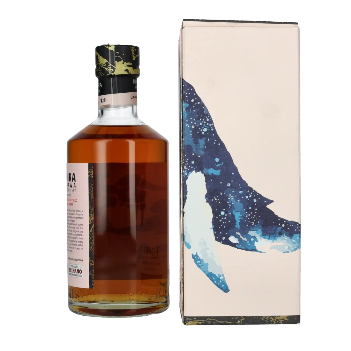Kyojin Kujira Okinawa Masahiro SHUZO Whisky japonais 40 % vol. 0,7 l dans un coffret cadeau