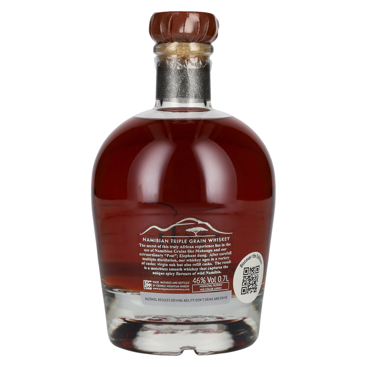 Ondjaba The Namibian Whiskey Rum Cask Finish 46% vol. 0,7 l