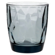 Bormioli Rocco Diamond drinking glass, blue, 0.3 l, without measurement markings