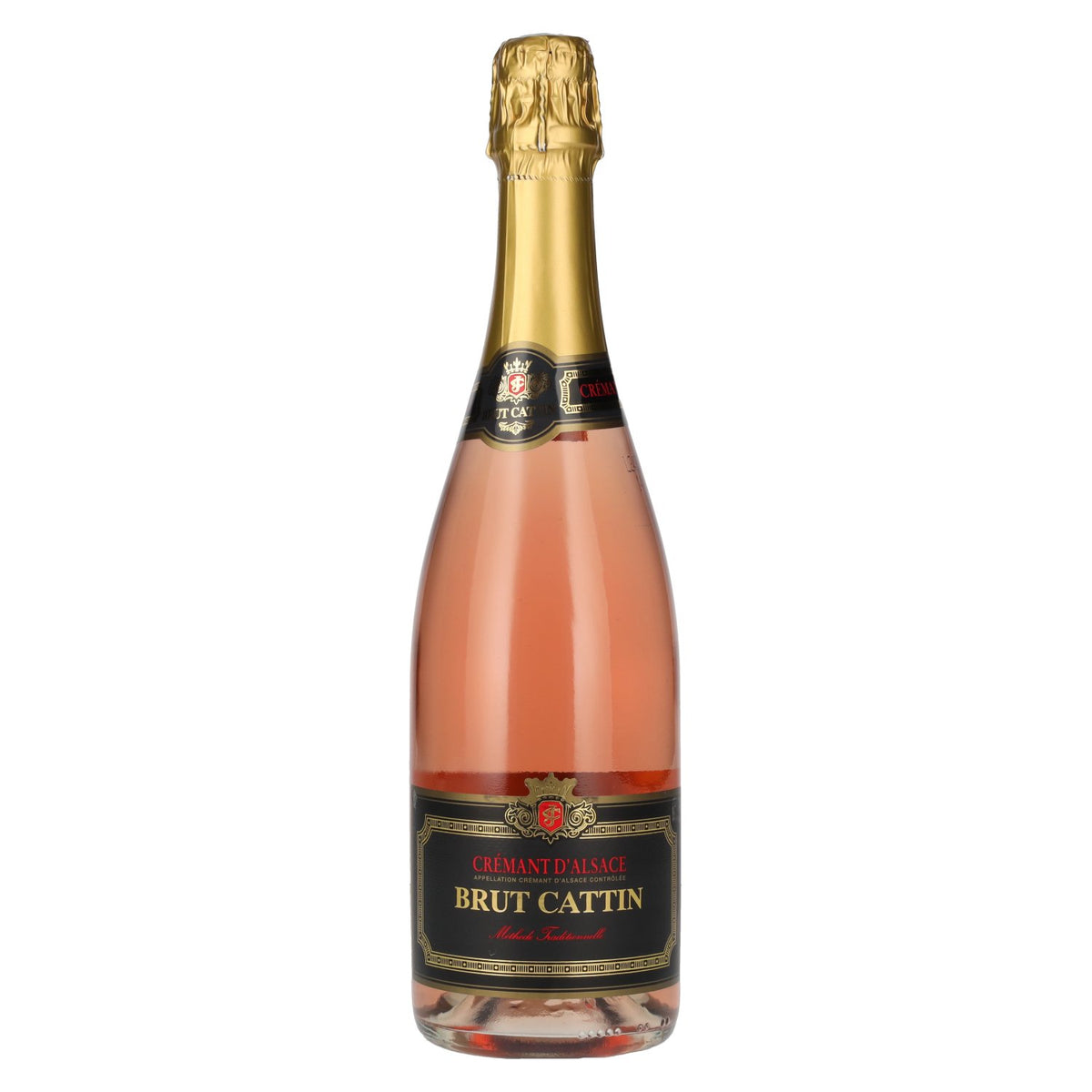 Crémant d'Alsace Brut Cattin Rosé Méthode Traditionnelle 12% Vol. 0,75l