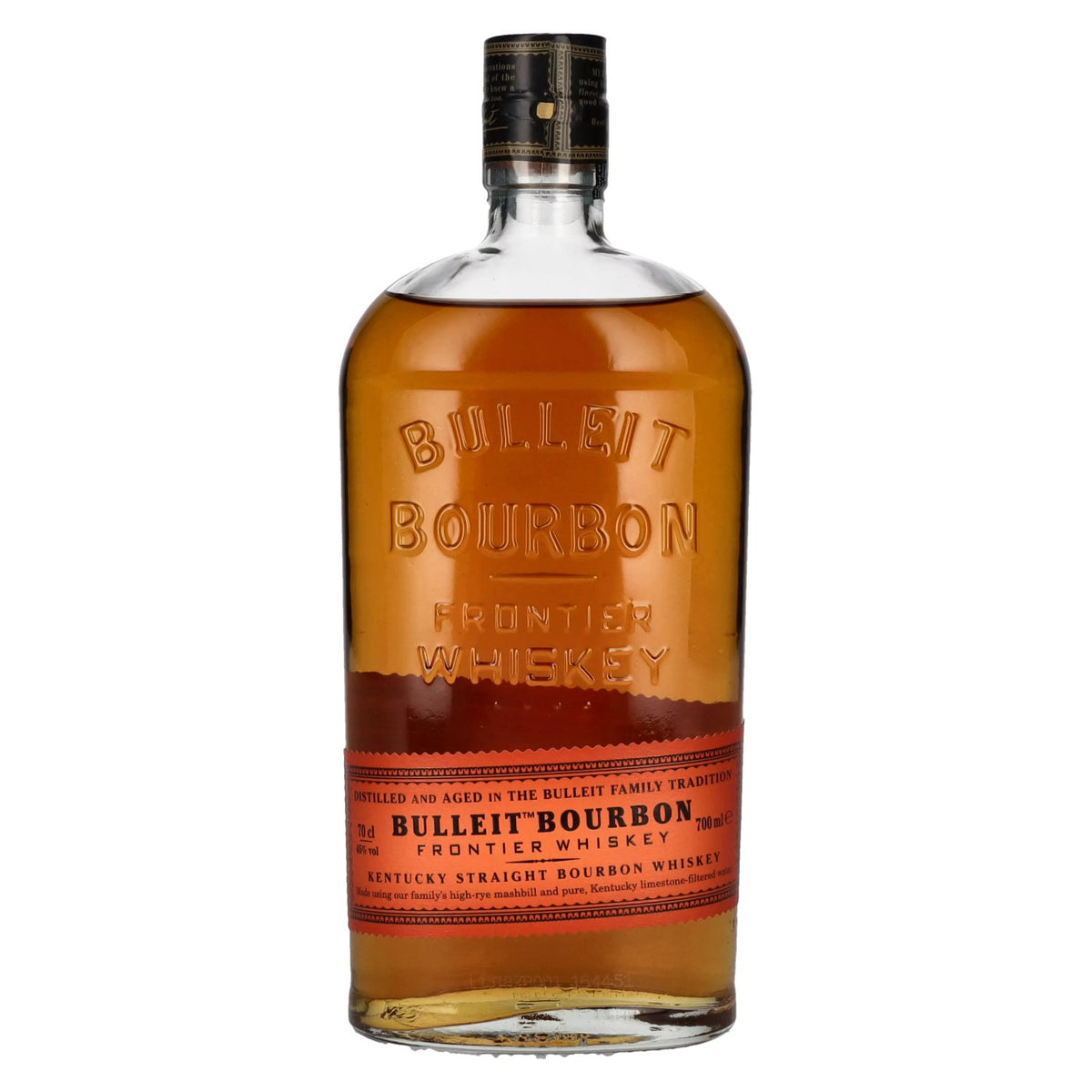 Bulleit Bourbon Frontier Whiskey 45% ABV 0.7l