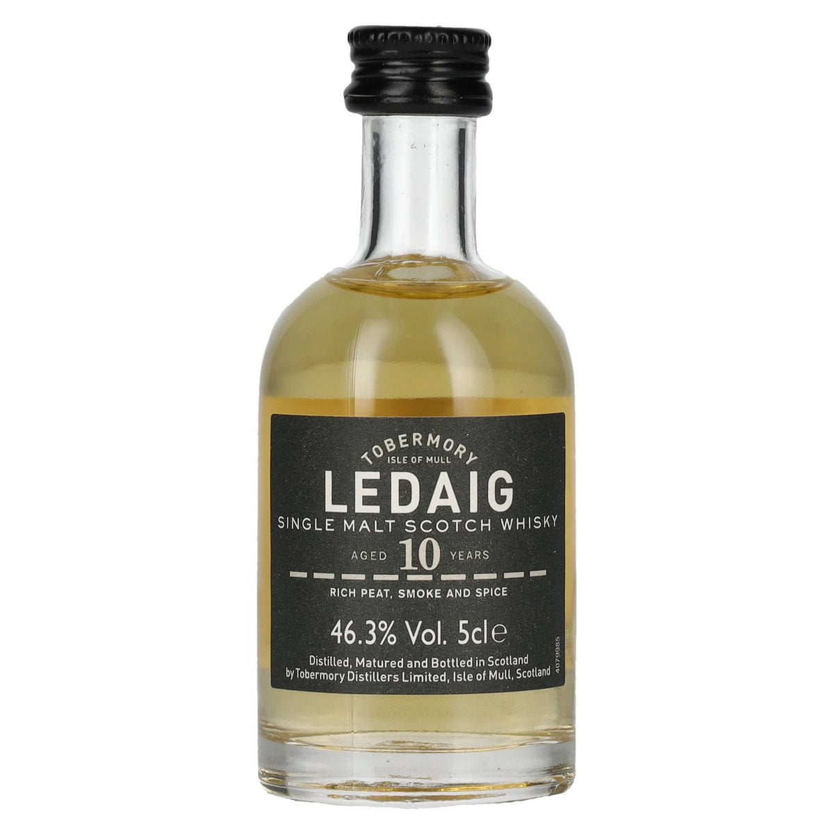 Ledaig 10 Years Old Single Malt Scotch Whisky 46,3% vol. 0,05 l