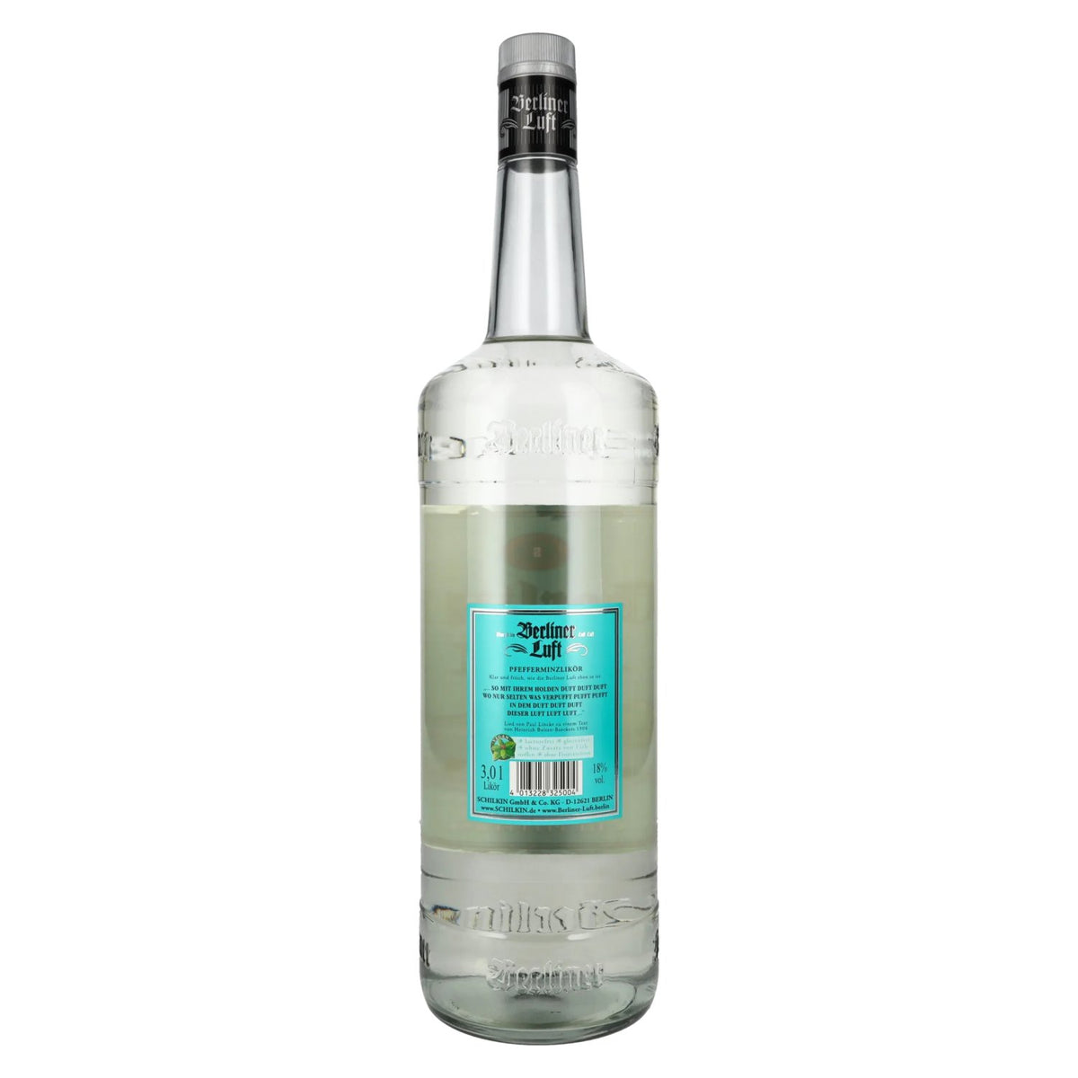 Berliner Luft DE FRISSE pepermuntlikeur 18% vol. 3 l