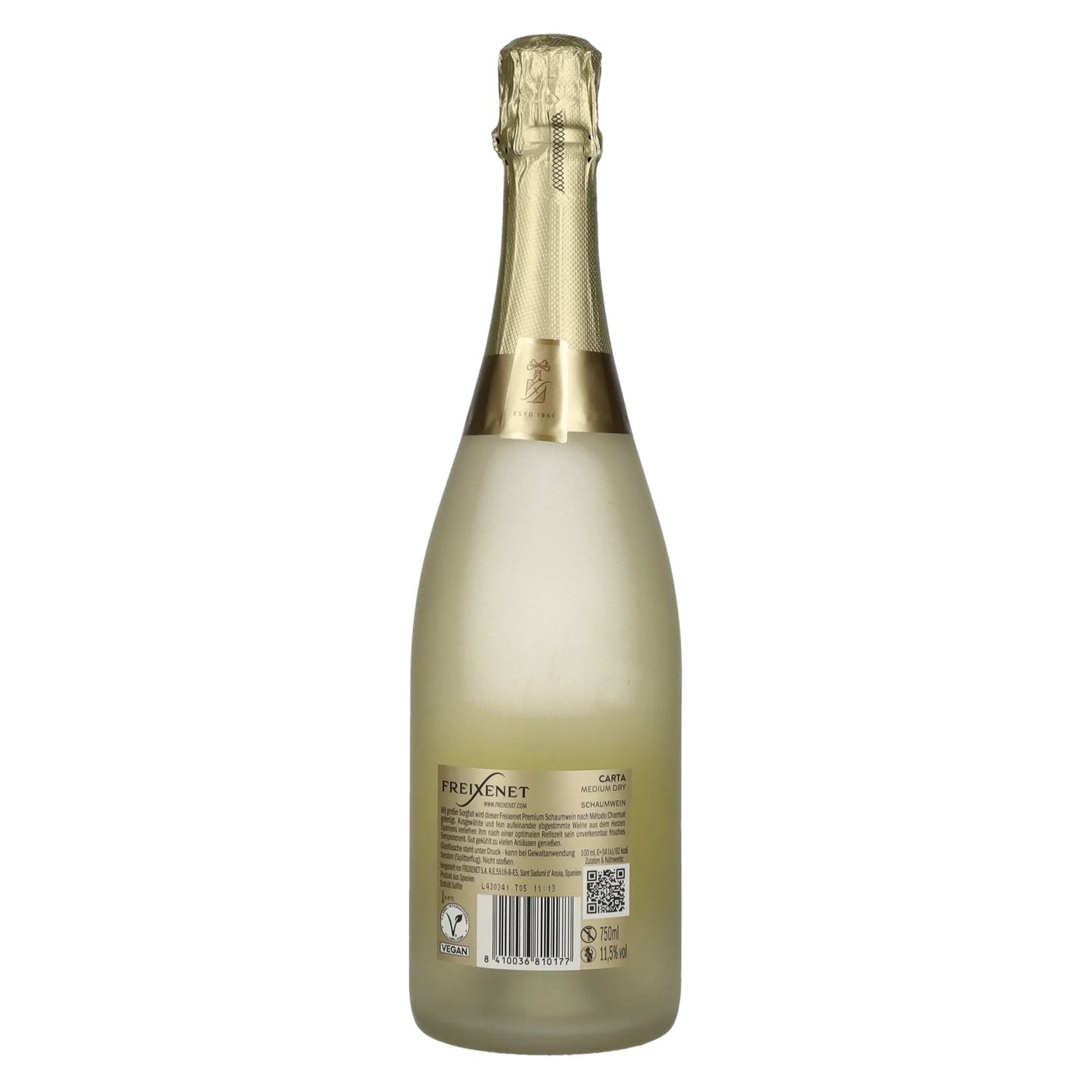 Freixenet CARTA Medium Dry Premium Sparkling Wine 11,5% Vol. 0,75l