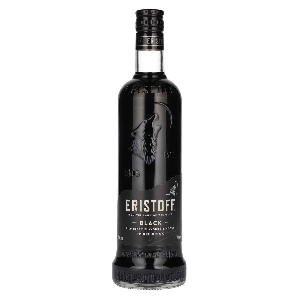 Eristoff Black Wild Berry Flavours &amp; Wodka 18% vol. 0,7 l