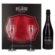 Luc Belaire Rare Rosé 12,5% Vol. 0,75l in Geschenkbox mit 2 Gläsern
