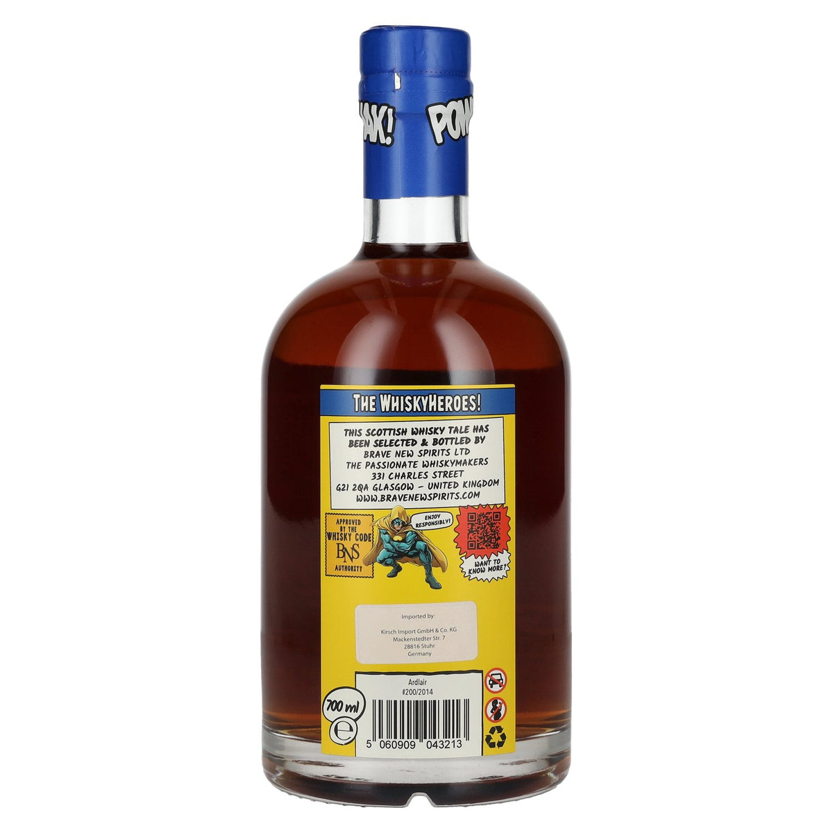 Ardlair 10 Years Old THE UNTAMED GRACE Highland Single Malt 56.5% ABV 0.7l