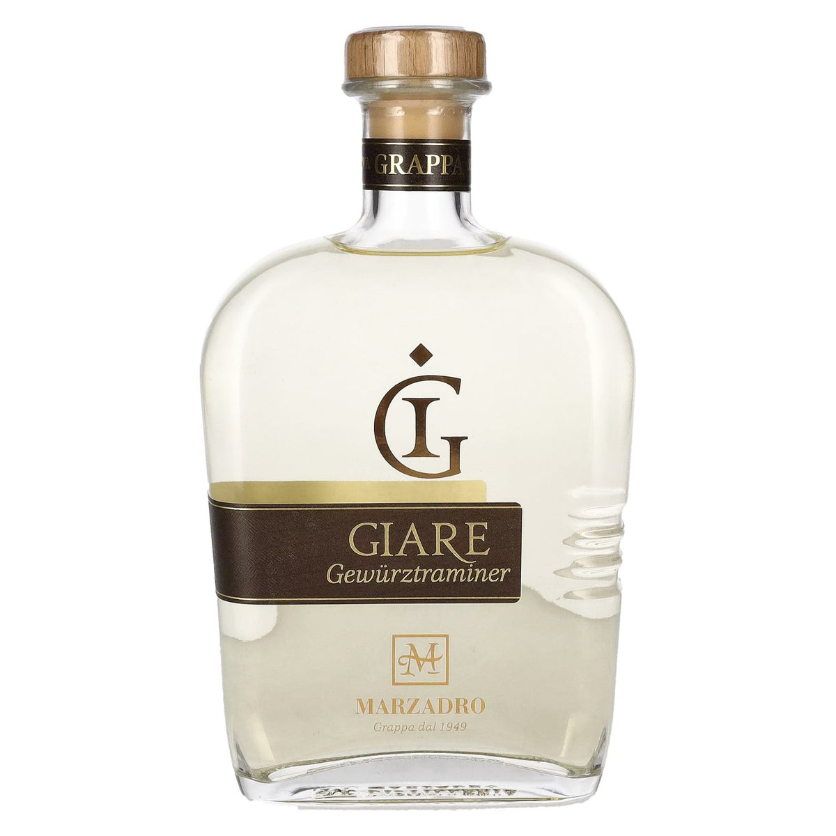 Marzadro GIARE Grappa Gewürztraminer 41% vol. 0,7 l