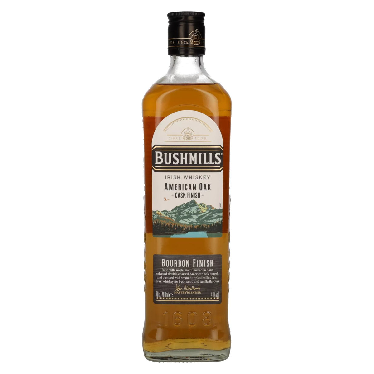 Bushmills Irish Whiskey American Oak BOURBON FINISH 40% vol. 0.7 l