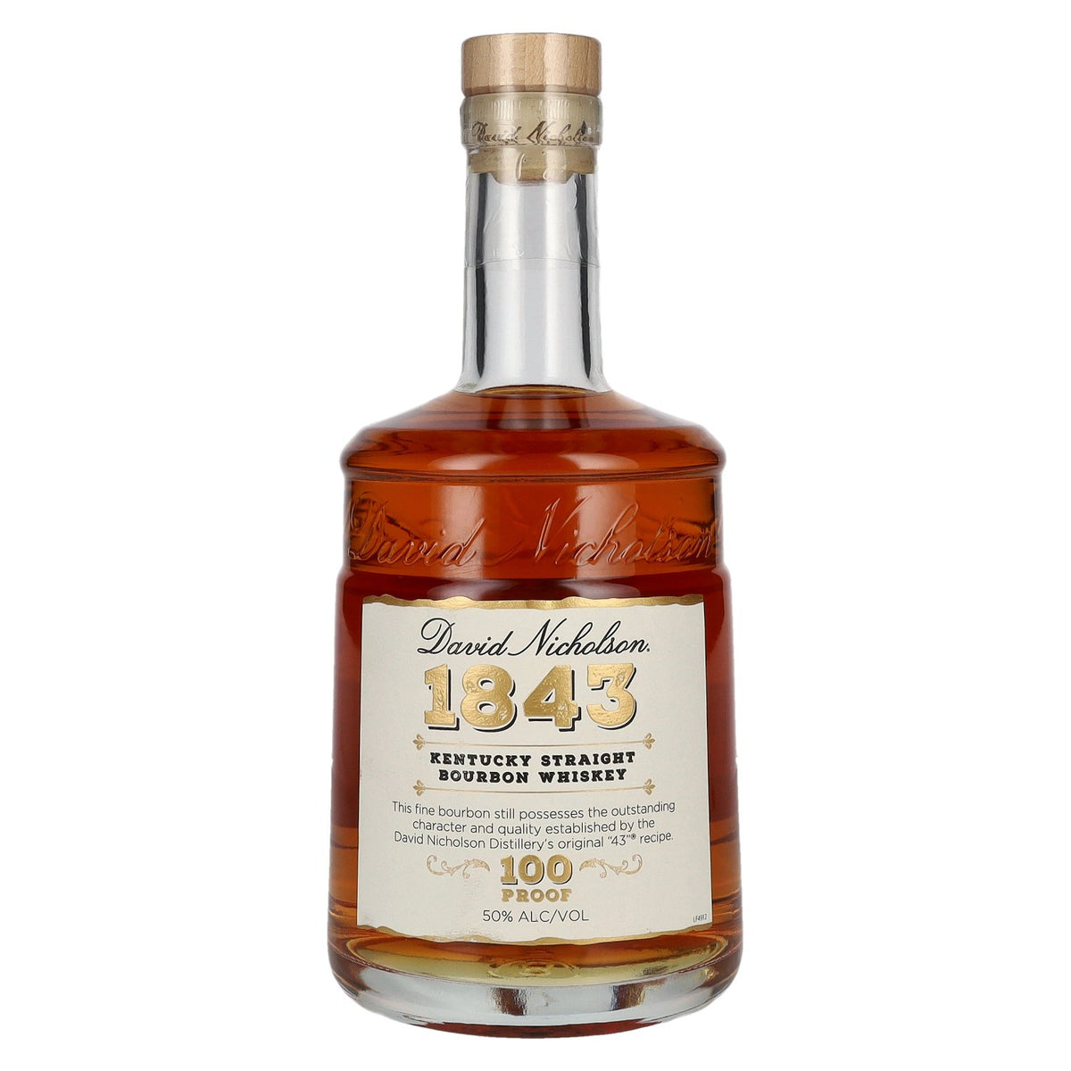 David Nicholson 1843 100 Proof Kentucky Straight Bourbon Whiskey 50 % vol. 0,7 l