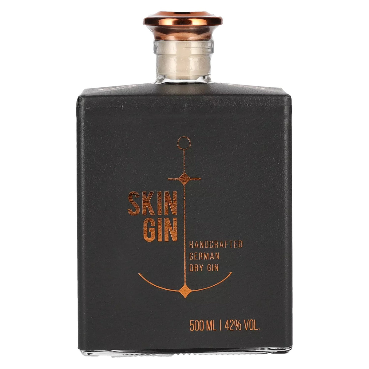 Skin Gin Handcrafted German Dry Gin Anthracite Edition 42% vol. 0.5 l