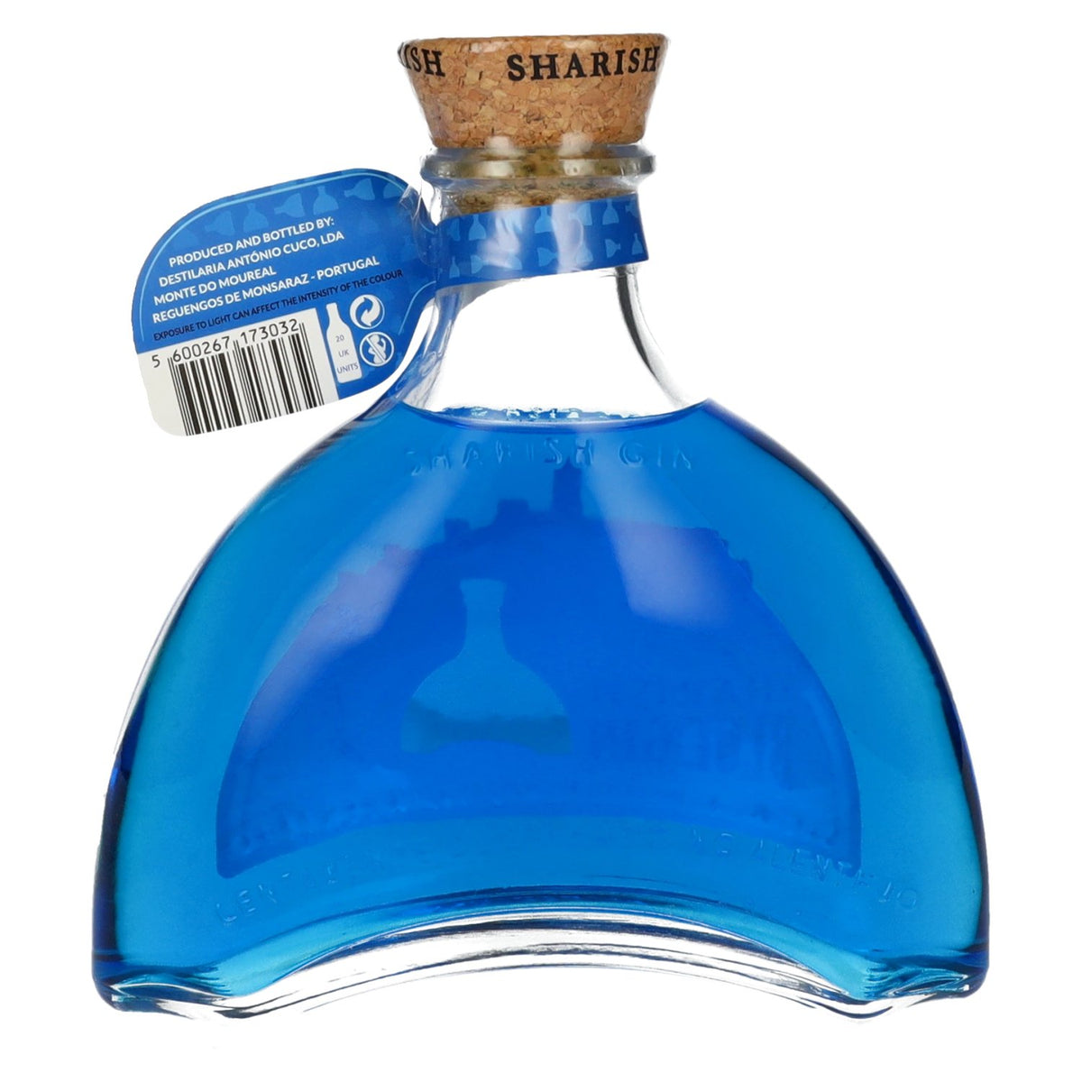 Sharish Blue Gin 40 % vol. 0,5 l