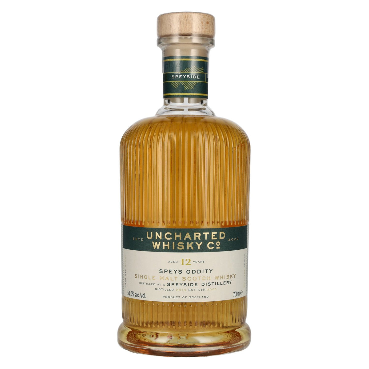 Uncharted Whisky Co 12 Years Old Speys Oddity Single Malt Scotch Whisky 54% Vol. 0,7l