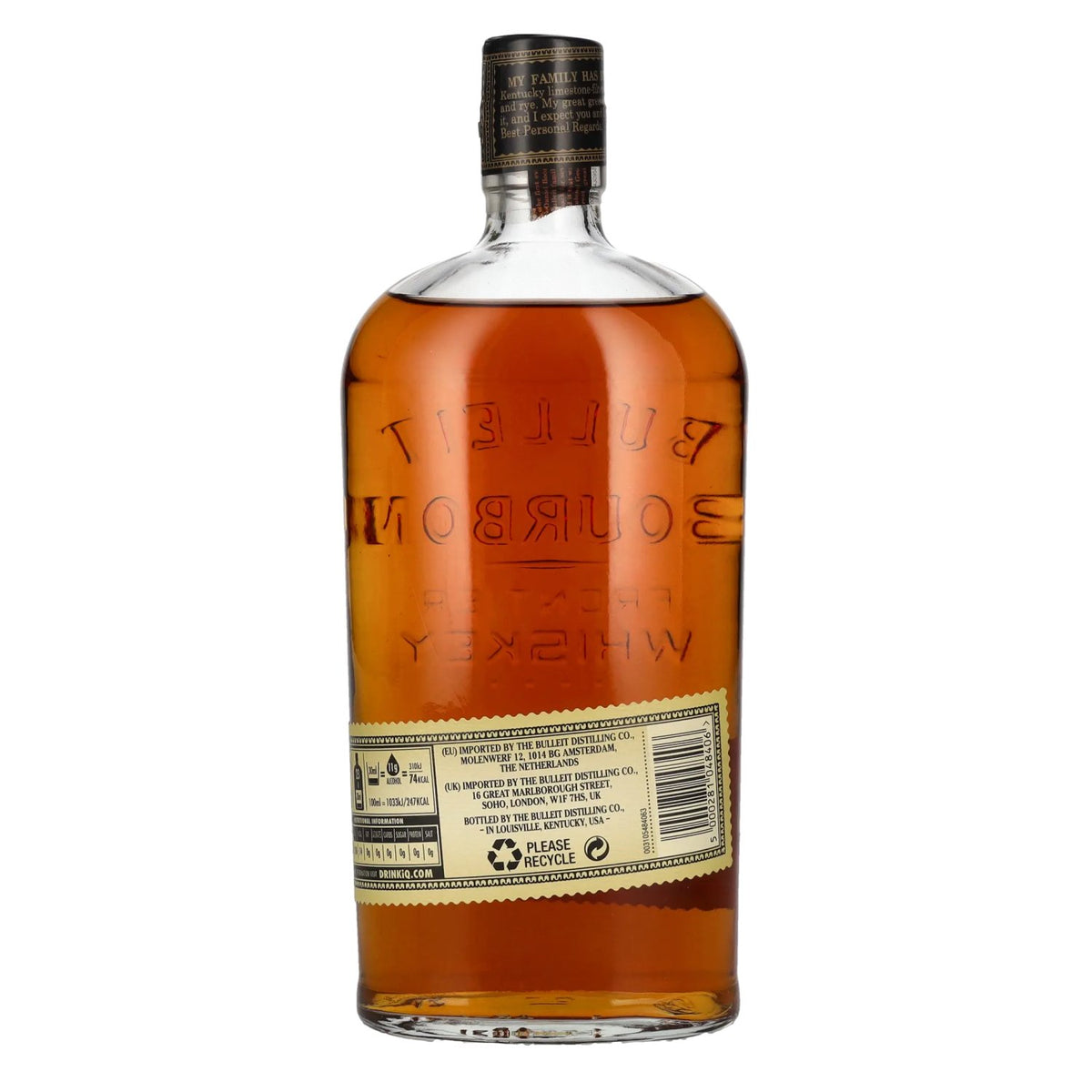 Bulleit Bourbon 10 ans d'âge Bulleit Frontier Whiskey 45,6 % vol. 0,7 l