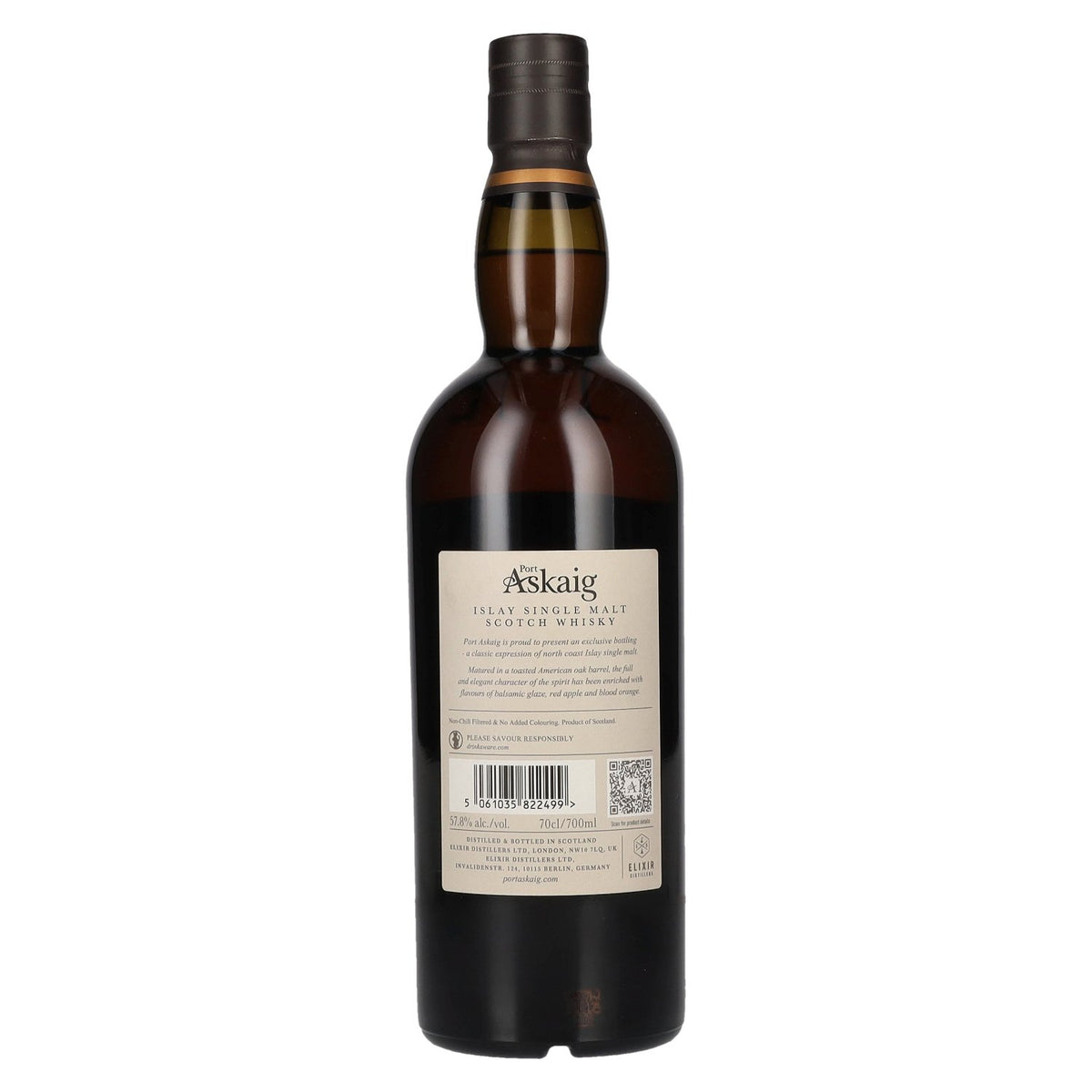 Port Askaig 10 Years Old Toasted Barrel Islay Single Malt Scotch Whisky 2014 57,8% Vol. 0,7l