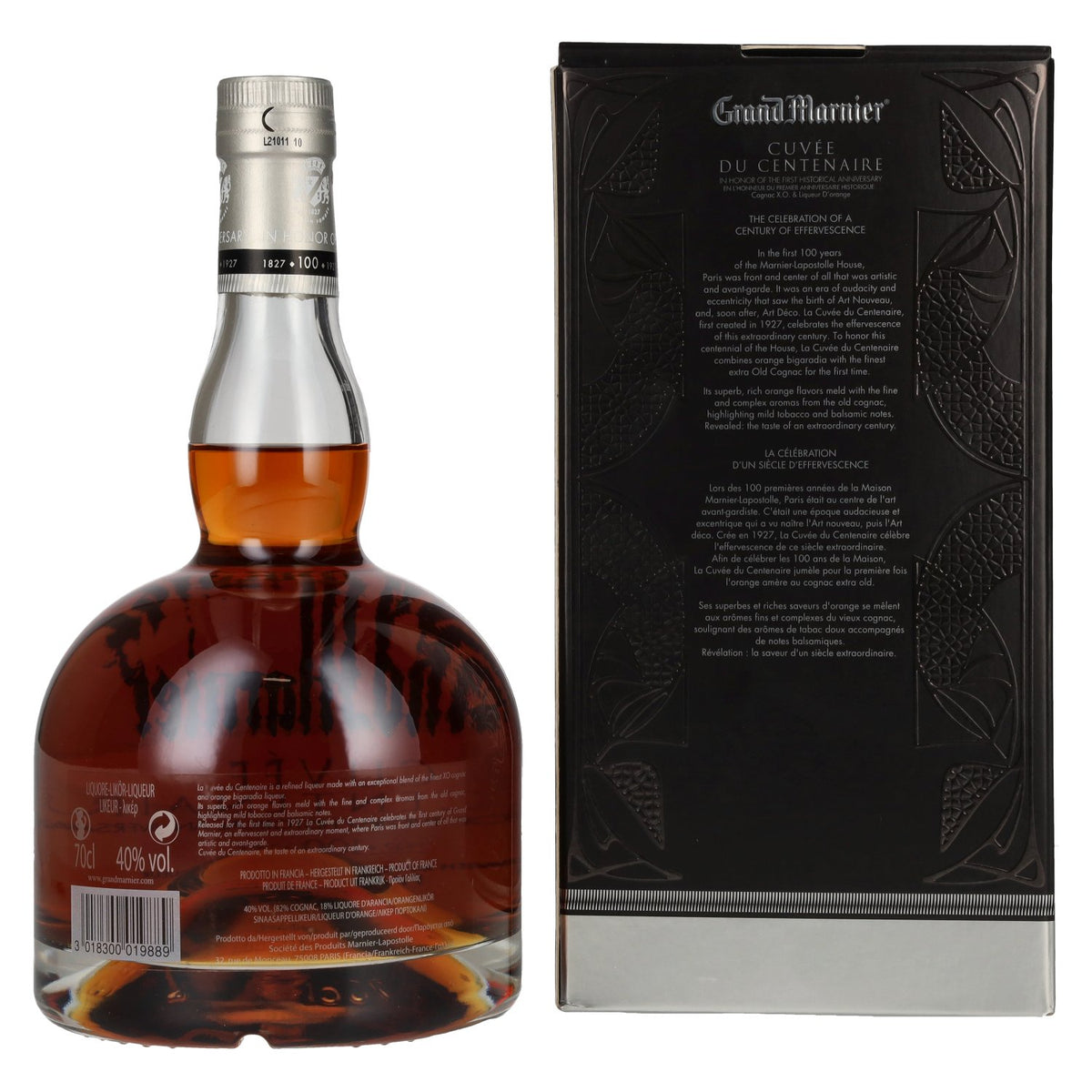 Grand Marnier Cuvée du Centenaire Fine Liqueur 40% vol. 0.7 l in a gift box