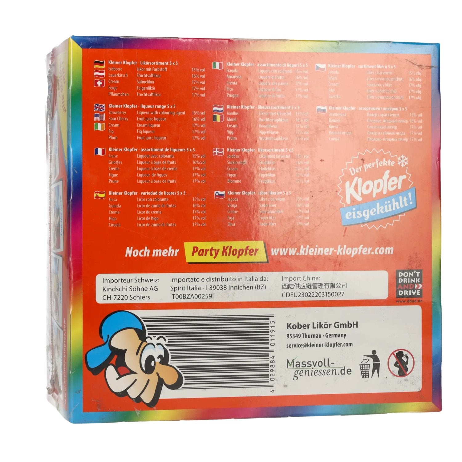 Kleiner Klopfer Fun Mix 16,4% Vol. 25x0,02l