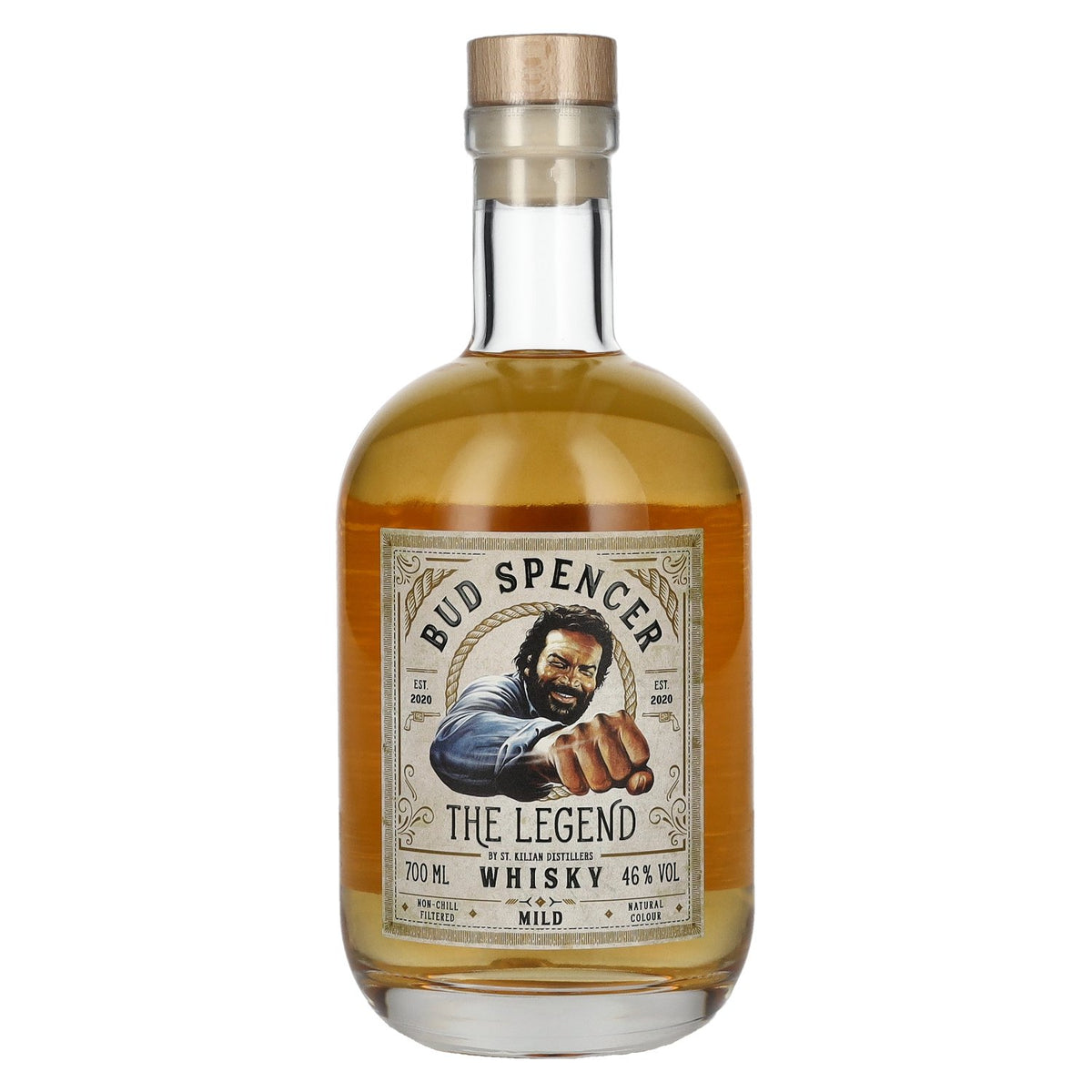 Bud Spencer THE LEGEND Whisky Mild 46% ABV 0.7l