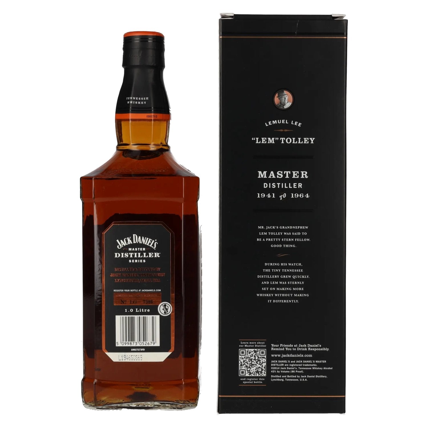 Jack Daniel's MASTER DISTILLER Series No. 3 Limited Edition 43% Vol. 1l in gift box