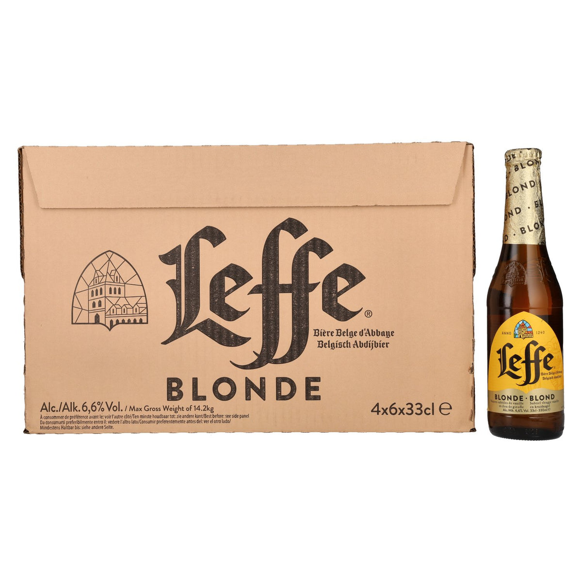 Leffe Blonde 6,6% Vol. 24x0,33l
