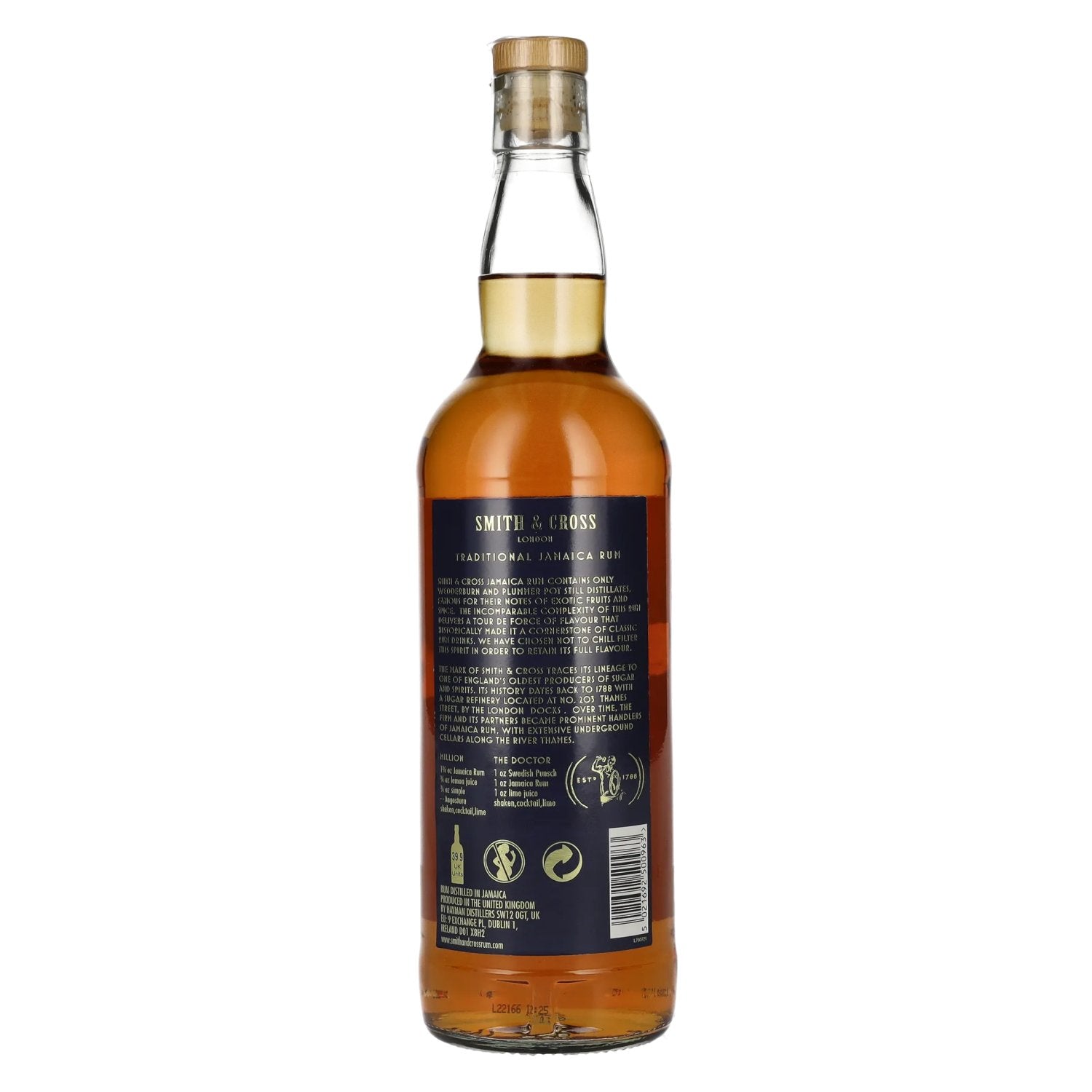 Smith & Cross Traditional Jamaica Rum 57% Vol. 0,7l