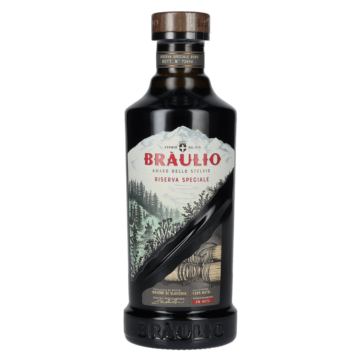 Bràulio Riserva Speciale Amaro 2020 24,7 % vol. 0,7 l
