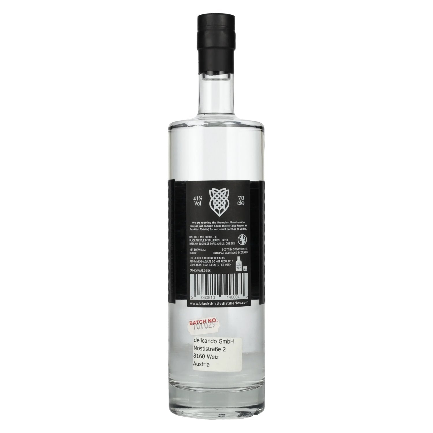 Black Thistle Vodka 41% vol. 0,7l