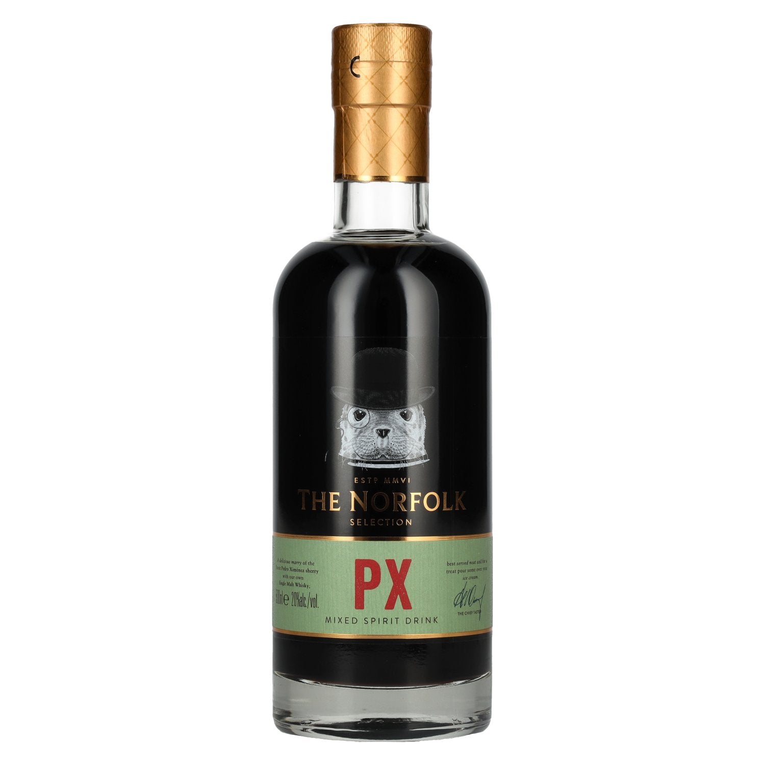 The Norfolk Selection PX Gemengde gedistilleerde drank 20% Vol. 0,5l