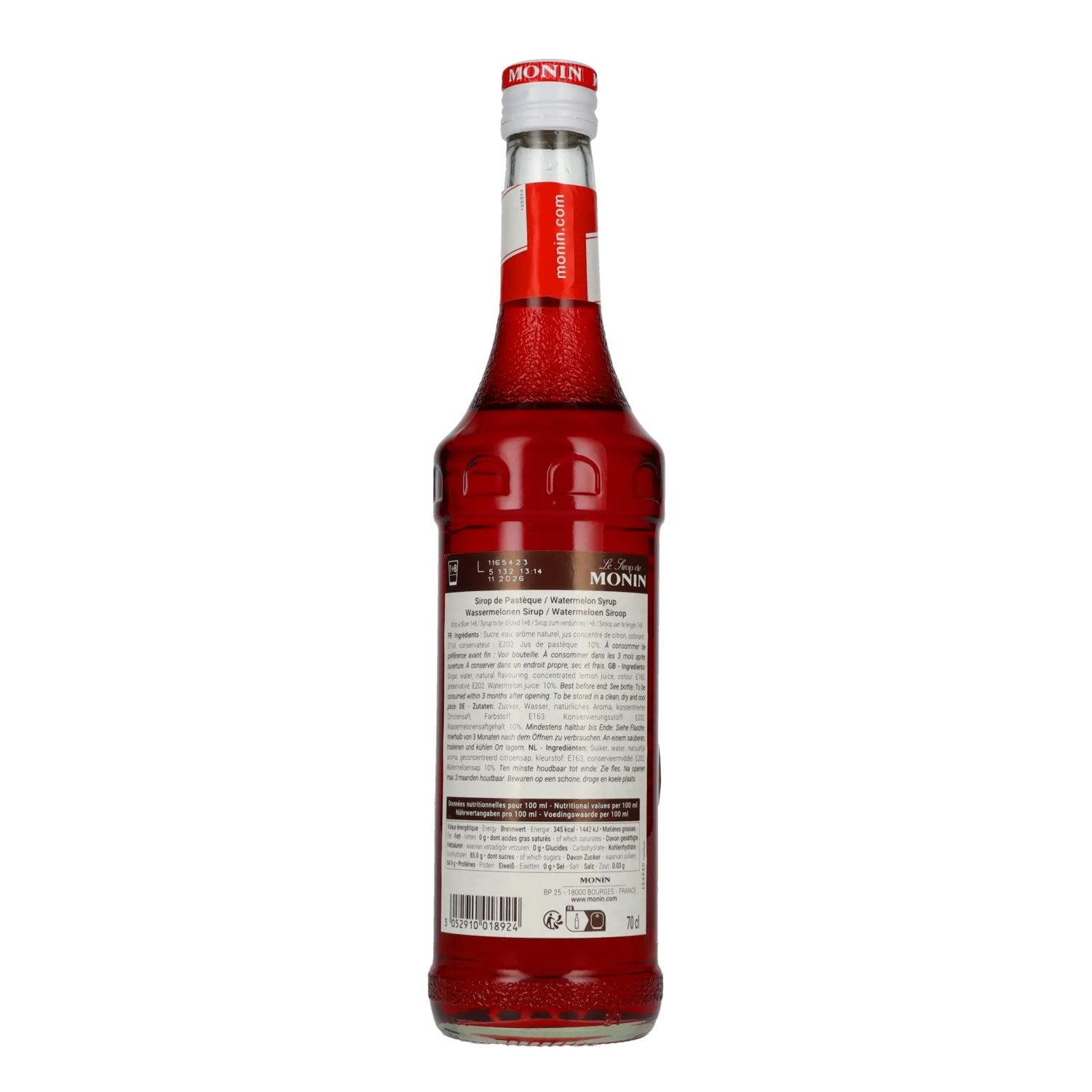 Le Sirop de Monin WASSERMELONE 0,7l
