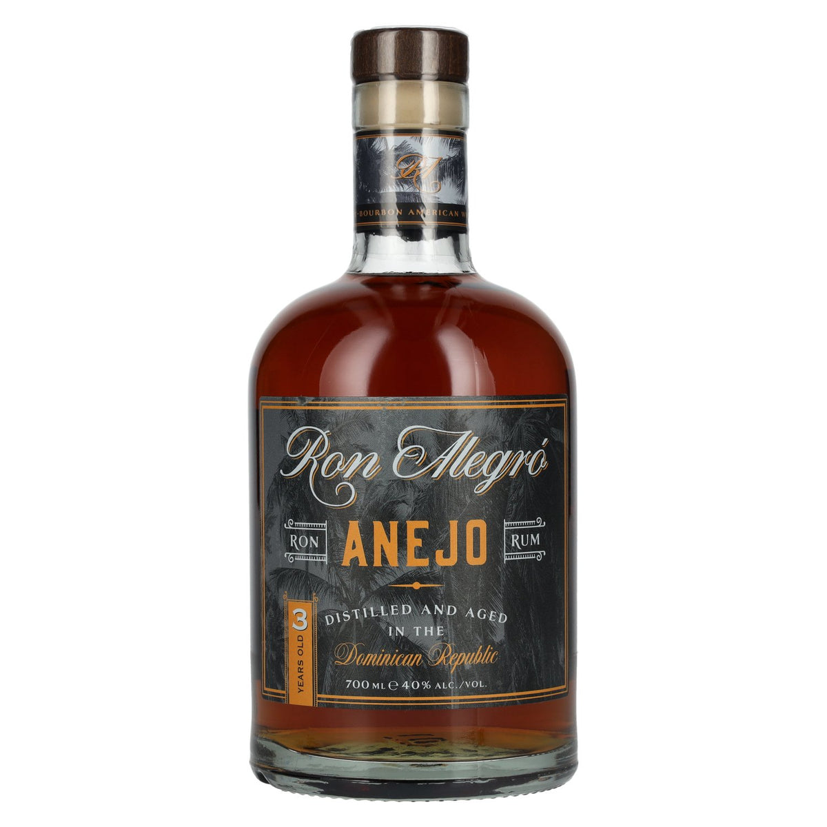 Ron Alegró AÑEJO Dominican Republic Rum 40% ABV 0.7l