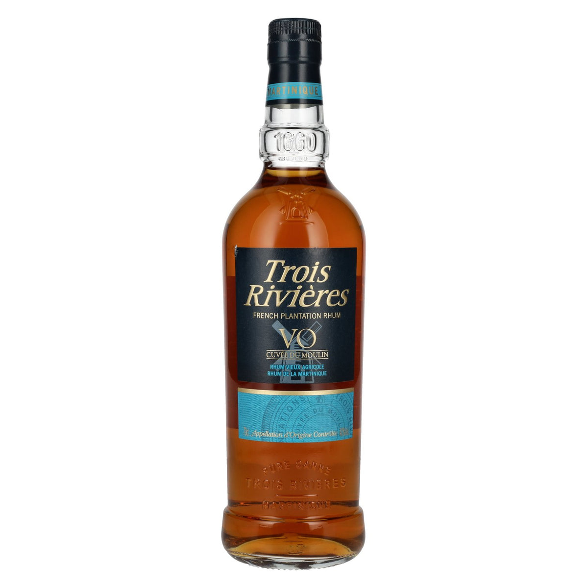 Trois Rivières VO CUVÉE DU MOULIN Rhum 40% Vol. 0,7l
