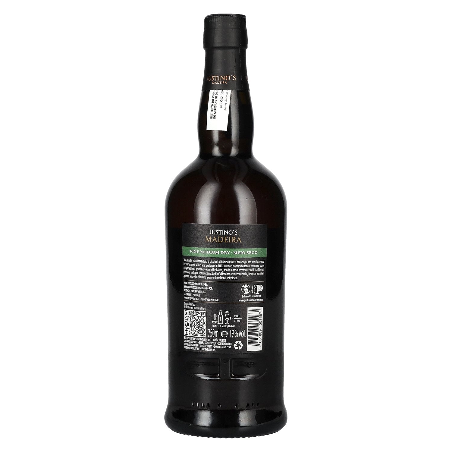 Justino's Madeira FINE MEDIUM DRY 19% Vol. 0,75l