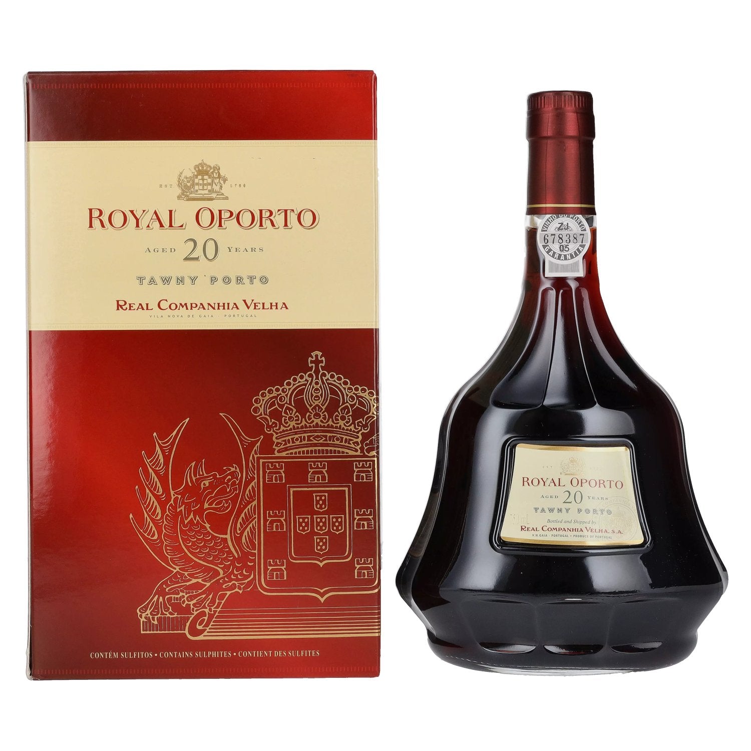 Royal Oporto 20 Years Old Tawny Porto 20% Vol. 0,75l in Geschenkbox