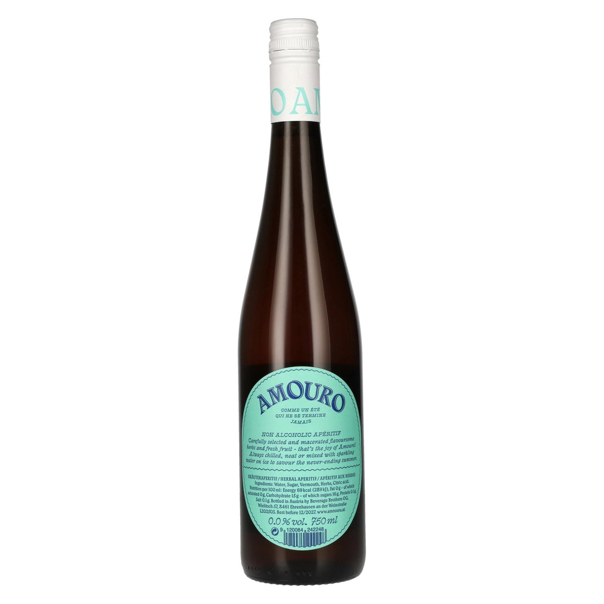 Amouro Alcoholvrij aperitief met kruiden 0,75 l