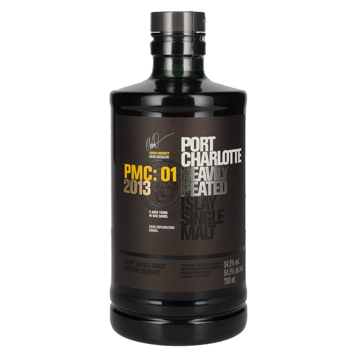Port Charlotte PMC:01 Heavily Peated Islay Single Malt 2013 54.5% ABV 0.7l