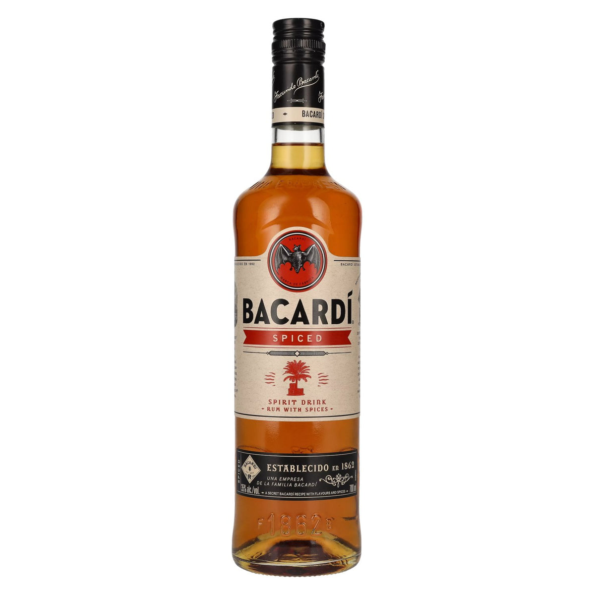 Bacardi SPICED, boisson alcoolisée haut de gamme, 35 % vol., 0,7 l