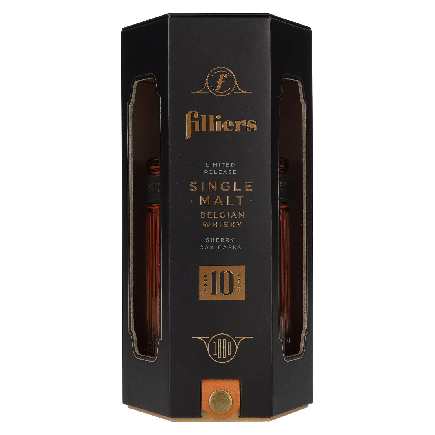 Filliers 10 Year Old Belgian Single Malt Whisky 43% Vol. 0,7l in Geschenkbox