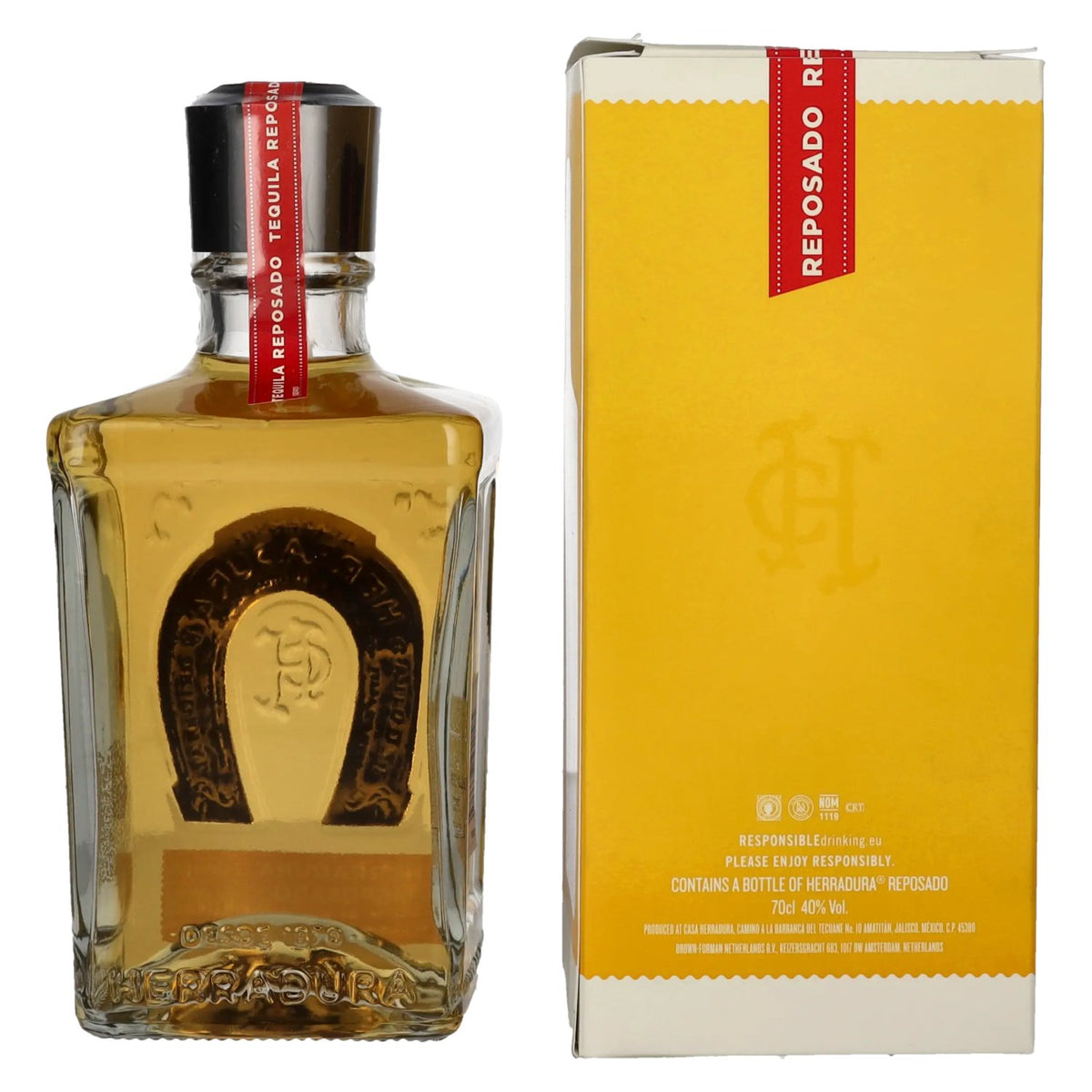 Herradura Tequila REPOSADO 100% de Agave 40% Vol. 0,7l in Geschenkbox