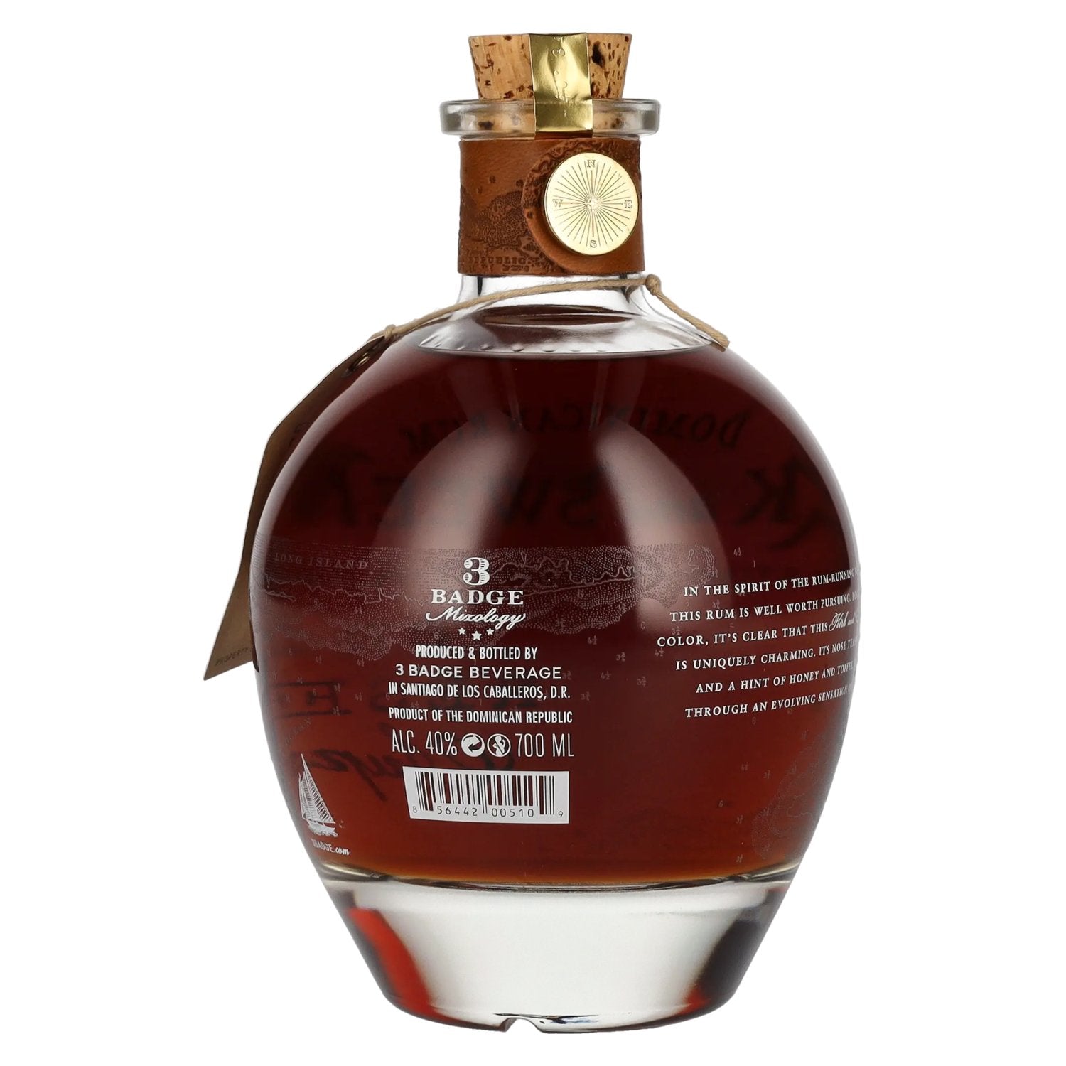 Kirk and Sweeney Rum GRAN RESERVA SUPERIOR Dominicaanse Rum 40% Vol. 0,7l